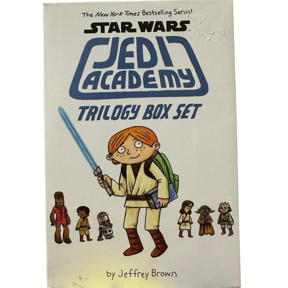 Star Wars Jedi Academy Trilogy Box Set Jeffrey Brown 3 Books